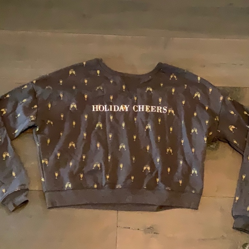 Cropped Crew Sweatshirt